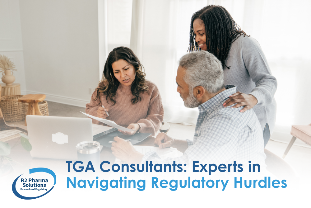 TGA consultants ensuring pharmaceutical regulatory compliance.