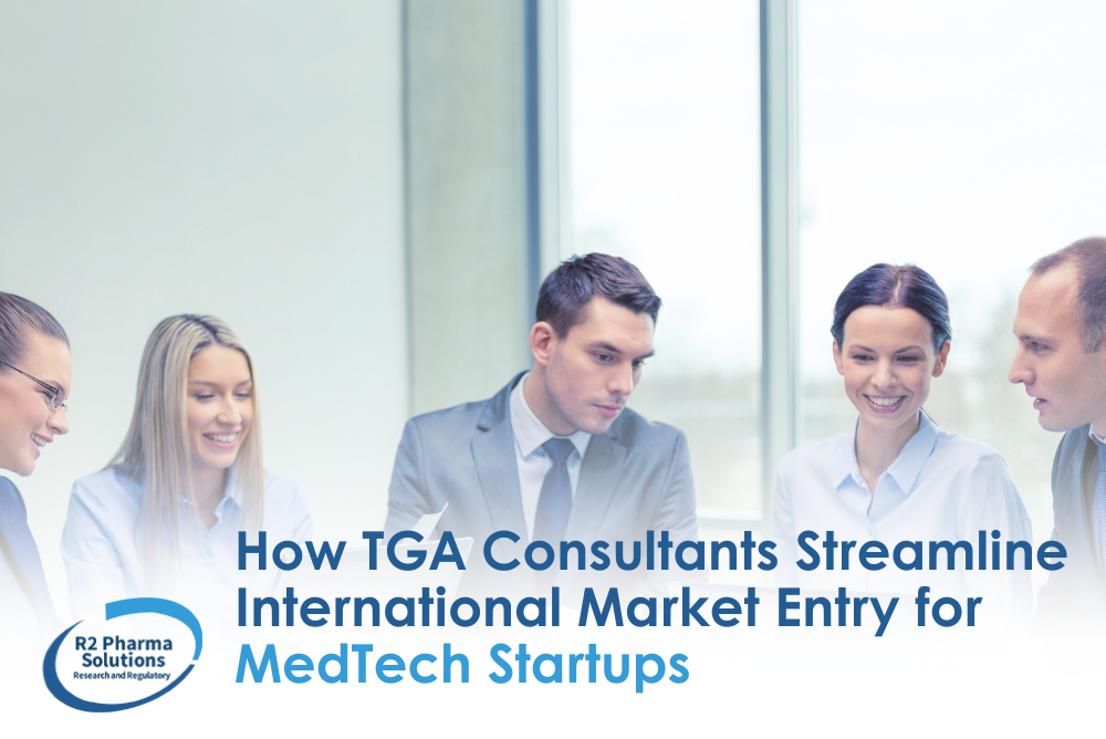 Medical technology consultant assisting a startup with TGA compliance and global market entry strategy.